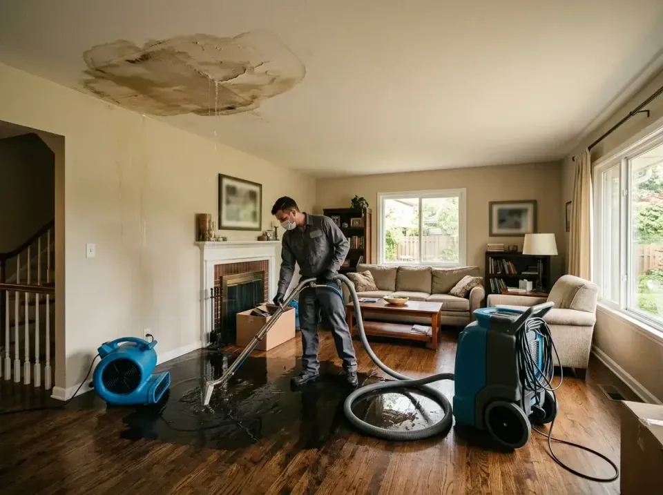 attic-pipe-burst-ceiling-drip-008 — frequently asked questions, Water Damage Restoration & Carpet Care in Flowery Branch, GA